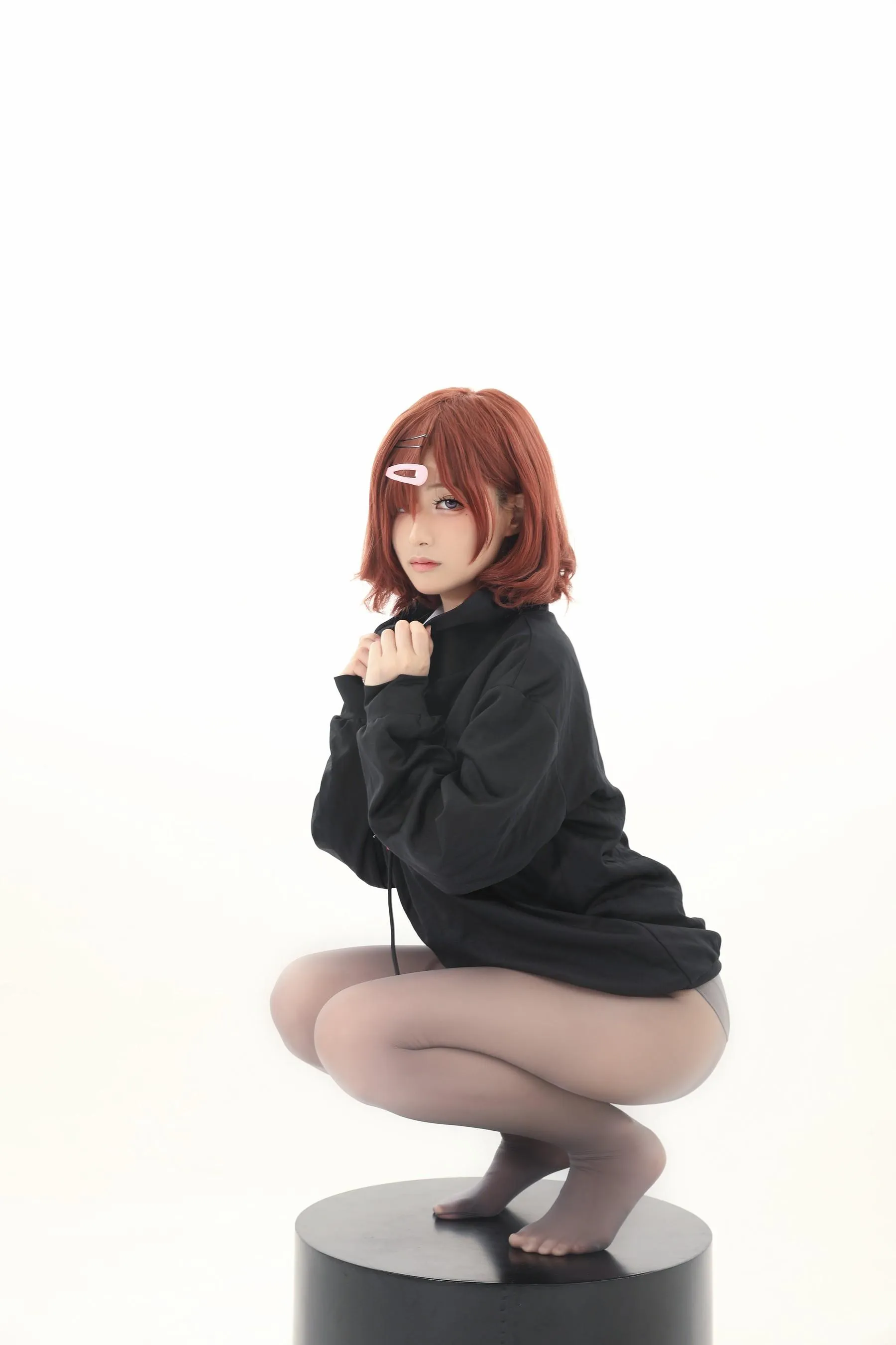 幼愛youmeko – NO.01 樋口円香灰丝 [26P]插图1